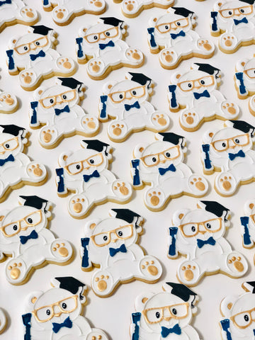 Graduation Bear Cookies